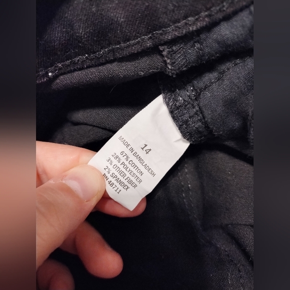 Black Flared Jeans - Picture 10 of 11